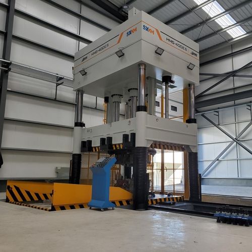 Олеодинамический пресс HMG-400ESиспытание, штамповка