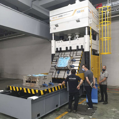 Oleodynamic press HMG-200JMtesttryoutdie-spotting