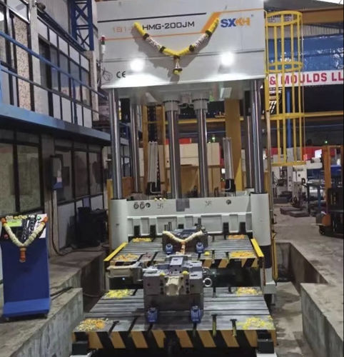 Олеодинамический пресс HMG-200JMиспытание, штамповка