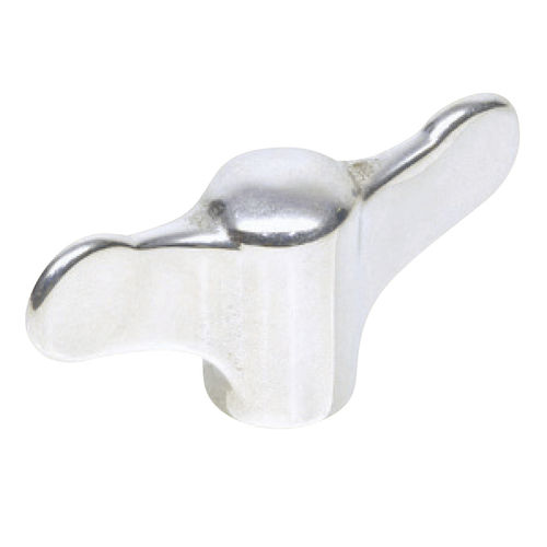 Барашковая гайка WKinox, полированная нержавеющая сталь, с резьбой