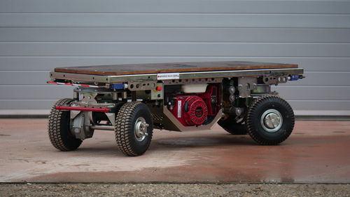 Моторизованная тележка T-CM80с платформой из оцинкованной стали