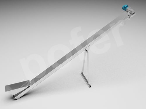 Конвейер шнековый безвальный горизонтальныйнаклонныйдля пищевой промышленности