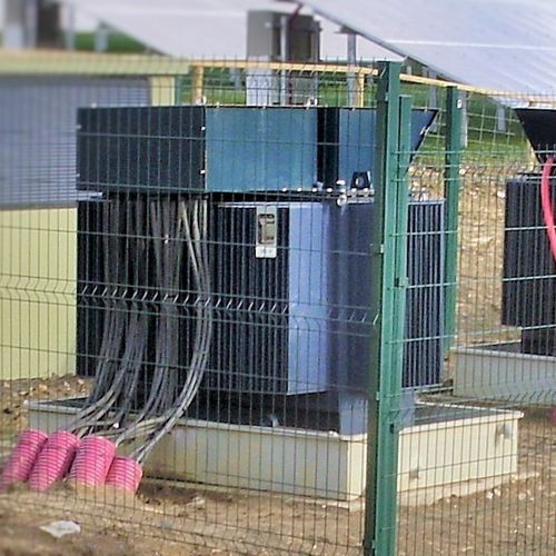 Ограждение трансформатора TRTоцинкованныйбетонстальной