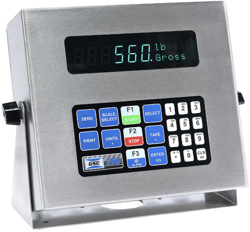 Digital weight indicator RS232/485, Ethernet, Profibus, DeviceNet | GSE 560 series benchtopdust-proofprogrammable
