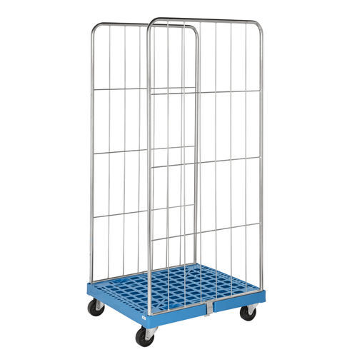 Универсальный контейнер на роликах ROLL0035полкаметаллическаяс пластиковым основанием