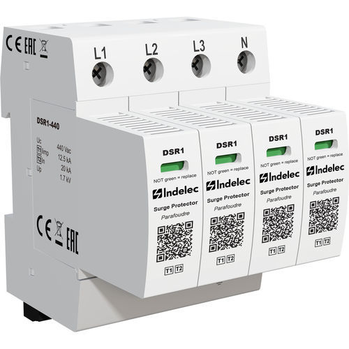 Ограничитель перенапряжений тип 2 DSR1-4-440тип 1для источников питания, телекоммуникаций