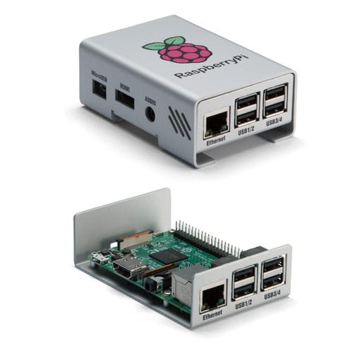 Корпус Raspberry Pi серии RPIкомпактныйпрямоугольныйалюминий