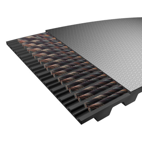 Metric power transmission belt timingpolyurethanefor heavy-duty applications
