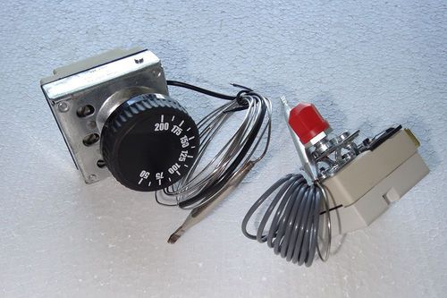 Капиллярный термостат, регулируемый, ручной сброс