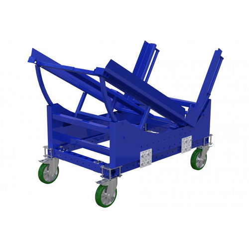 Тележка погрузочно-разгрузочная Q-100-0758металлическийконтейнерподдон