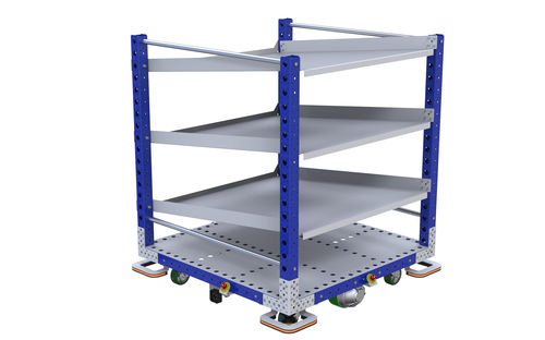 Полочная тележка Q-041-0027механизированная