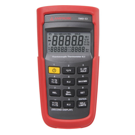 Термометр зондовый ТМД-53цифровой портативныйдвухканальный