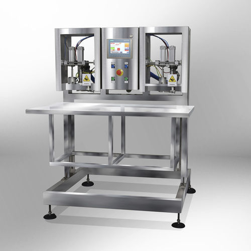 Fully-automatic filling machine AFM2Hbottlecontainerbag-in-box