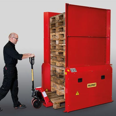 Штабелер-разборщик поддонов PALOMAT® GREENLINE