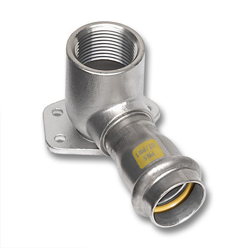 Wall-mounted fitting 17472G for gastappedcrimp