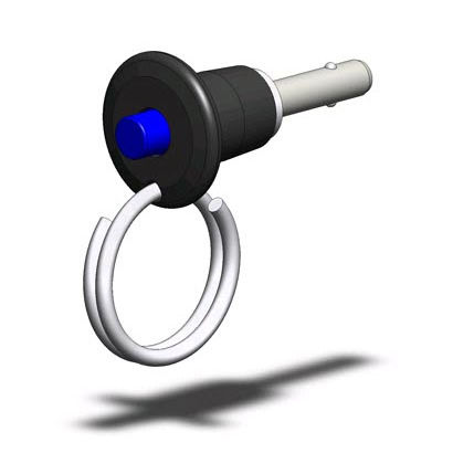 Быстросъемный штифт с кнопкой серия BACHс подъемным кольцом