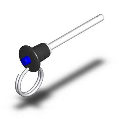 Быстросъемный штифт с кнопкой Серия MBACHс подъемным кольцом