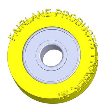 Направляющий ролик серии CB-UR стальпластмассовыйзакрытый подшипник