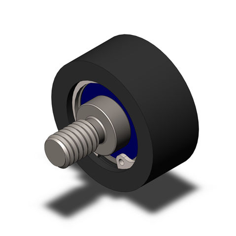 Bearing wheel type roller TFP-200905-1603R-Csteelpolyacétal