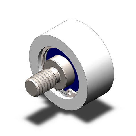 Bearing wheel type roller TFU-200905-SS1603R-Cplastic