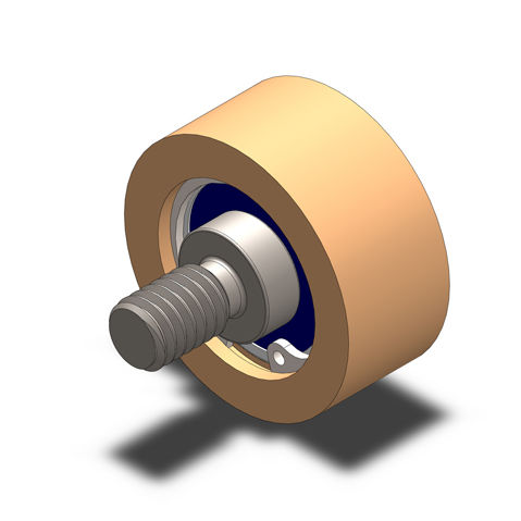 Bearing wheel type roller TFE-200905-SS1603R-Cplastic