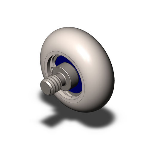 Bearing wheel type roller TRS-200804-1602R-Csteel