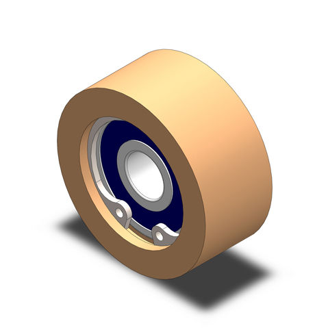 Bearing wheel type roller TFE-200905-SS1603Rplastic