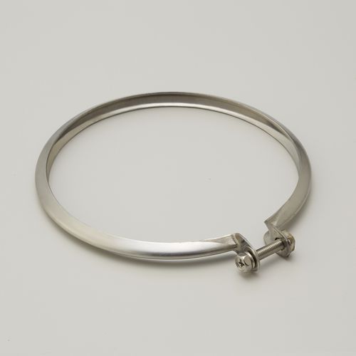 Хомут винтовой металлический