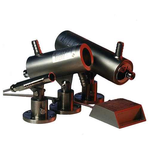 Сканирующий детектор горячего металла с фотокаптором, оптоволокно, с лазерной указкой