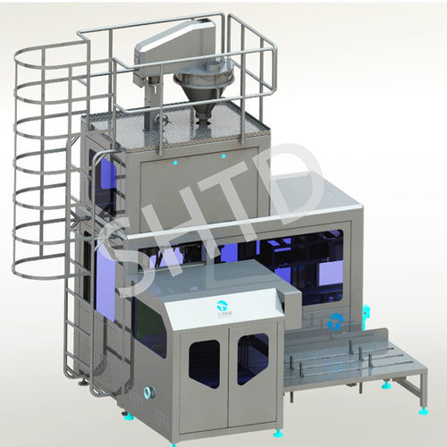 Станция наполнения биг-бэгов для пищевой промышленности гранулятами для порошков