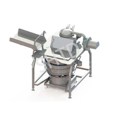 Горизонтальная распаковочная машина, автоматическая, вакуумная.