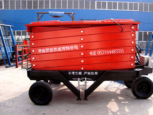 Колесный ножничный подъемник a11001для внутреннего и наружного применениявездеходный для промышленного применения