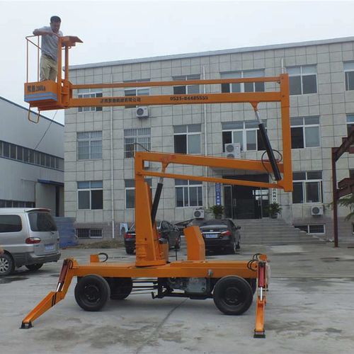 Коленчатый самоходный подъемник серии А800 на колесахдизельгидравлический