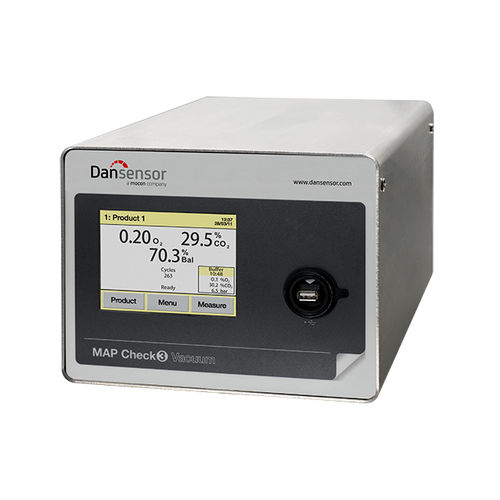 Oxygen analyzer Dansensor MAP Check 3 Vacuumcarbon dioxideCO2/02monitoring