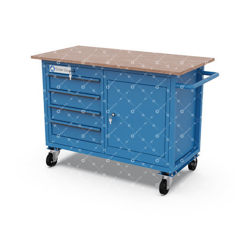 Шкаф для инструментов с 4 ящиками HTA.09