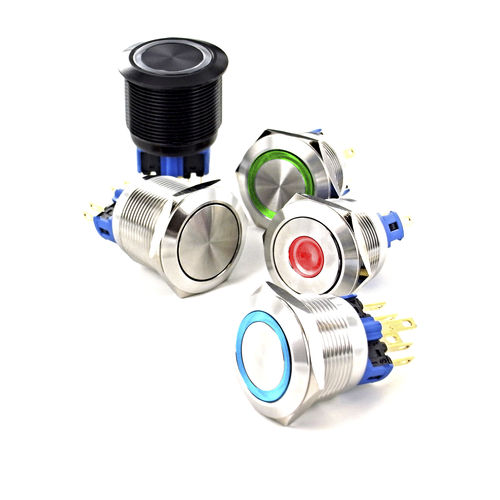 Сенсорный кнопочный выключатель SOAV4IP67антивандальныйплоский