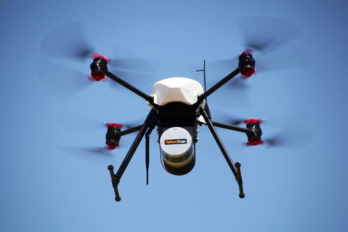 Октороторный БПЛА XENA Surveyormappingлегкий вес