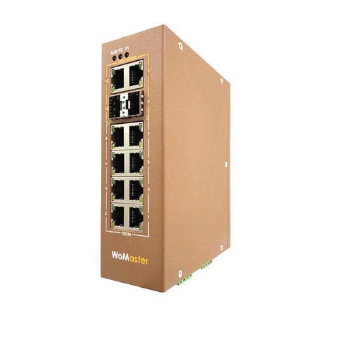 Неуправляемый коммутатор Ethernet DS21010, порты, гигабитный Ethernet, DIN-рейка