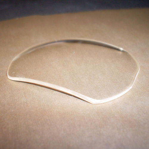 Сапфировое оптическое окно плоское круглоебольшоекруглое