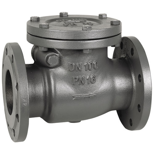 Клапан обратный поворотный MP 170двухфланцевыйдля промышленностидля канализации