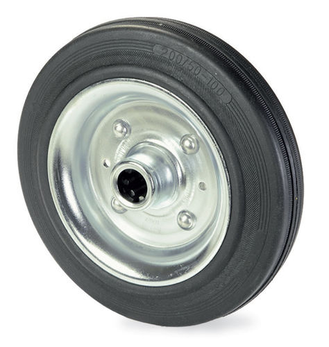 Колесо с цельной шиной Q SR SR с резиновым подшипником