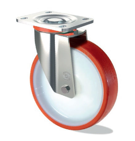 Поворотный ролик M S15 GPОпорная плитаиз сверхпрочного полиуретана