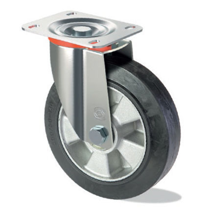 Поворотный ролик I S10 GPОпорная пластинаэластичная резинапрессованная сталь