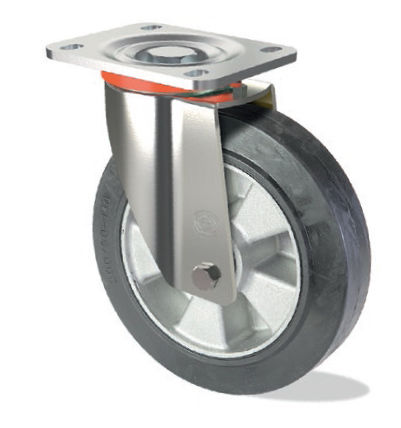 Поворотный ролик I S15 GPОпорная пластинаэластичная резинапрессованная сталь