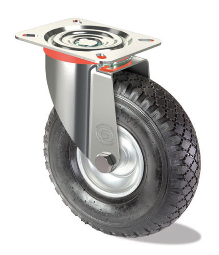 Поворотный ролик PF S10 GPОпораиз штампованной сталис шарикоподшипником