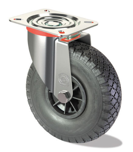 Поворотный ролик PP1 S10 GPОпорная плита из полиуретанас шарикоподшипником