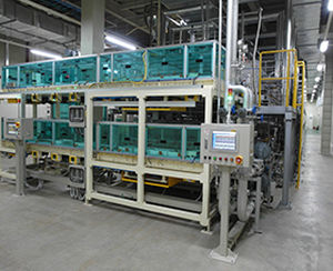 Обжиговая печь автомобильного кубового газа