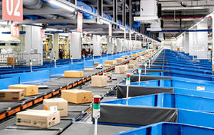 Автоматическая система сортировки с высокоскоростным ремнем