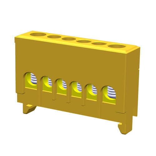 Клемма для сборных шин 2990308винтовое соединениезаземлениеизолированный