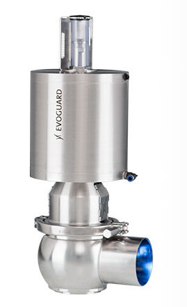 Седельный клапан Заглушкапневматическийдля химических продуктов